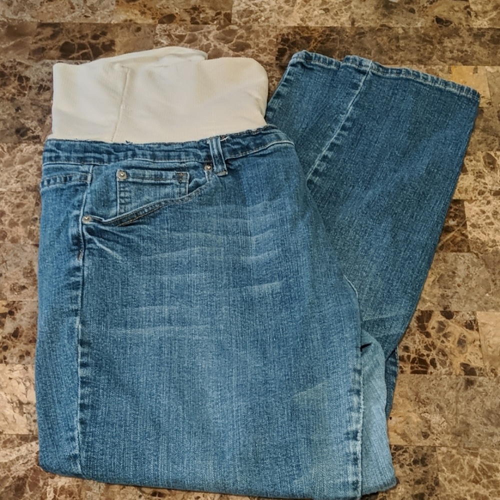 Tummy trimmer denim skinny size 18